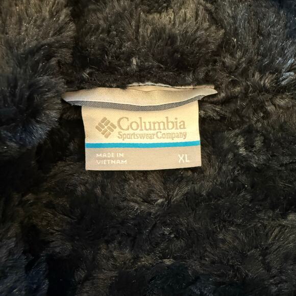 Columbia Black Coat – Fleece-Lined – Size XL - Picture 3 of 5